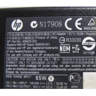 HP 608425-003 65W 18.5V 3.5A AC Adapter