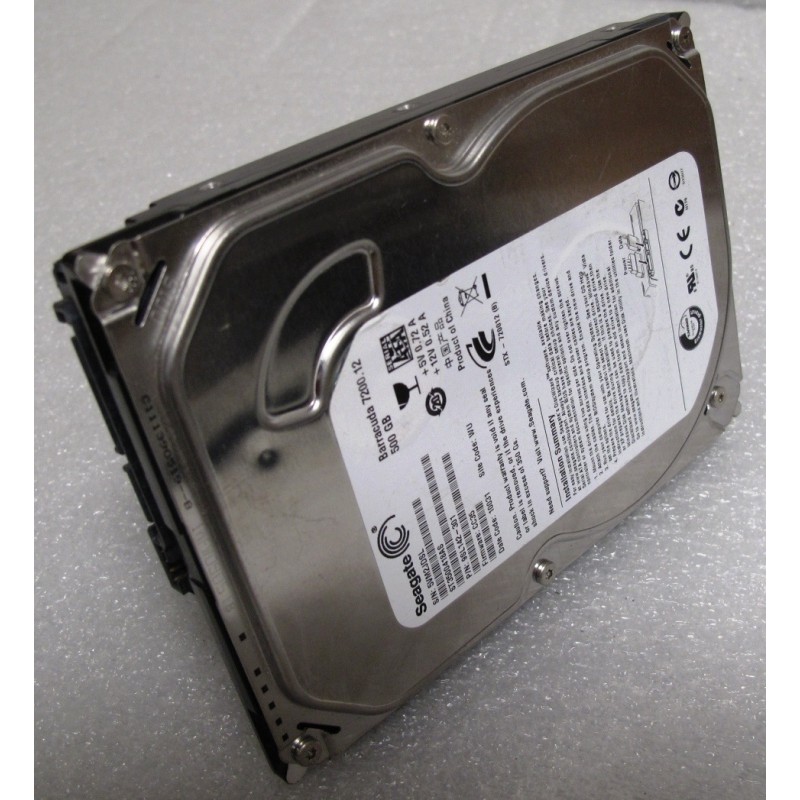 Disque Seagate ST3500418AS 500Gb Sata 7200t 3.5"