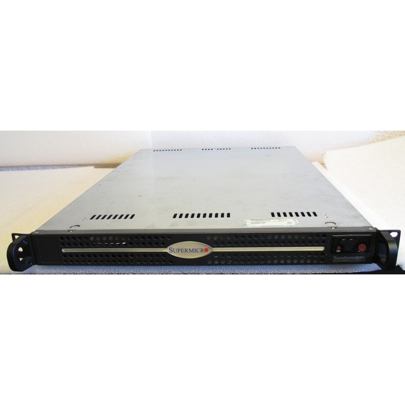 Serveur Supermicro 6013P-i, carte-mère X5DPR-IG2+, Bi-pro Intel Xeon 3.20 GHz, 3Go RAM, disque 40Go