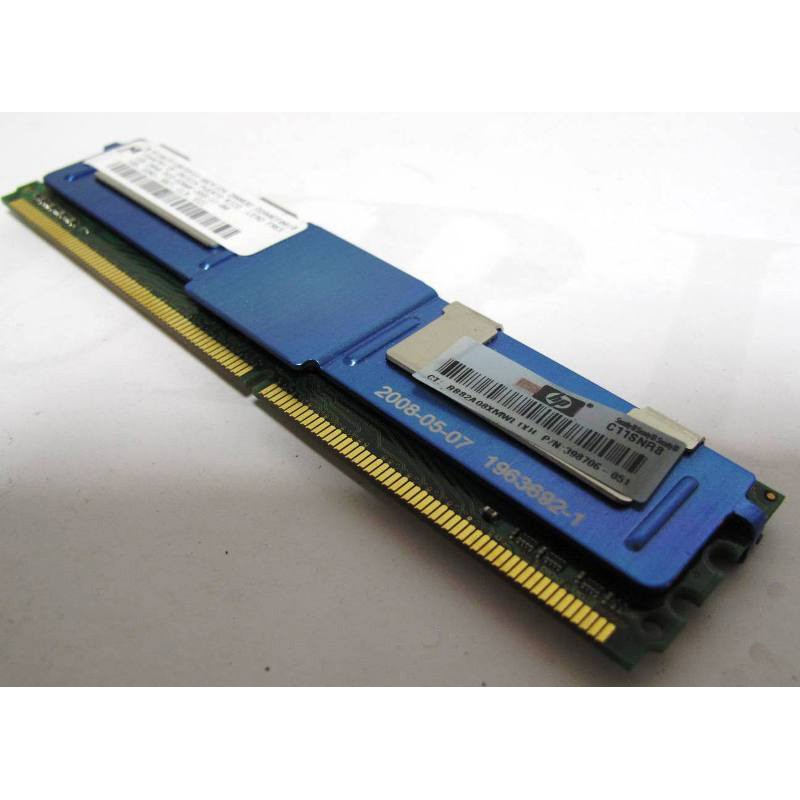 Micron 398706-051 MT18HTF12872FDY 1GB PC2-5300F DDR2 667MHz