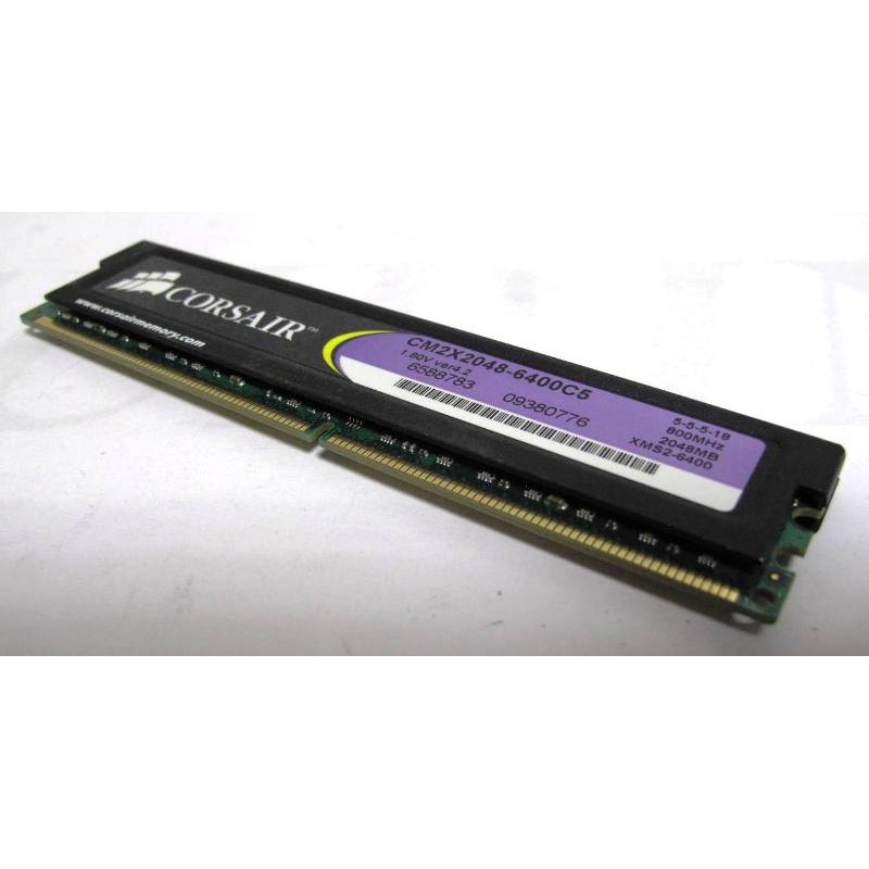 Mémoire Corsair XMS2 2Gb DDR2 CM2X2048-6400C5