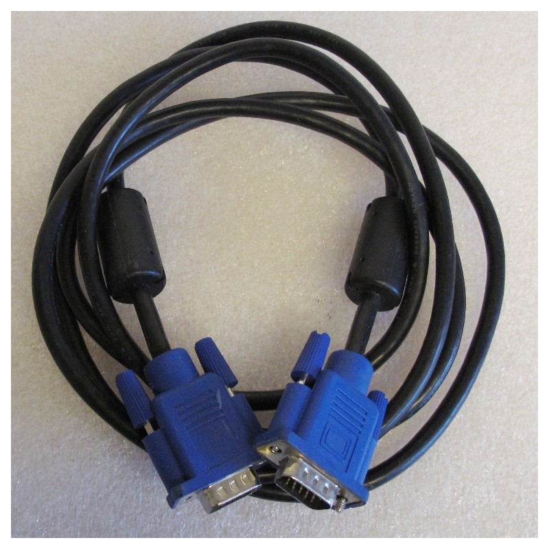Cable VGA mâle-mâle DB15