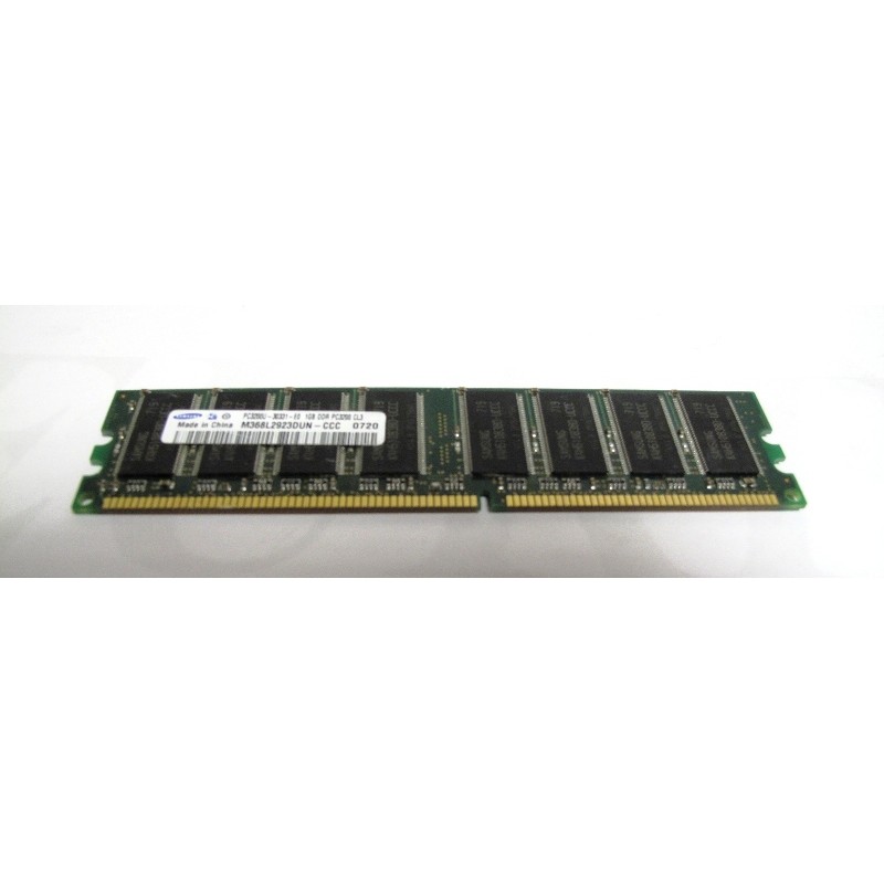 1Gb DDR PC3200U CL3 DDR400 200Mhz Samsung M368L2923DUN-CCC ou M368L2923CUN-CCC