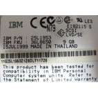 IBM 25L1953 9.1Gb SCSI 80-Pin SCA