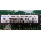 Mémoire Samsung M312L2920CZ0-CCC 1Gb DDR 400MHz