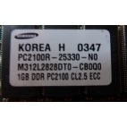 Mémoire Samsung M312L2828DT0 1Gb DDR 266MHz