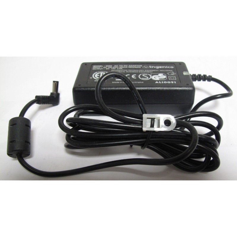 INGENICO 12V 2.6A AC to DC Adapter Model 0055 ALI0091