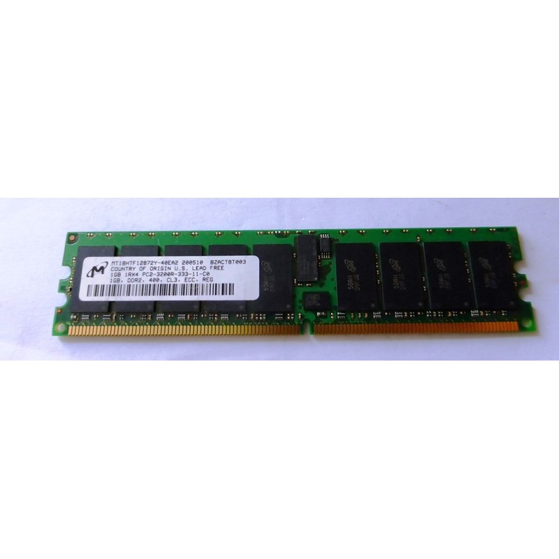 Micron MT18HTF12872Y-40EA2 1Gb DDR PC2-3200R ECC