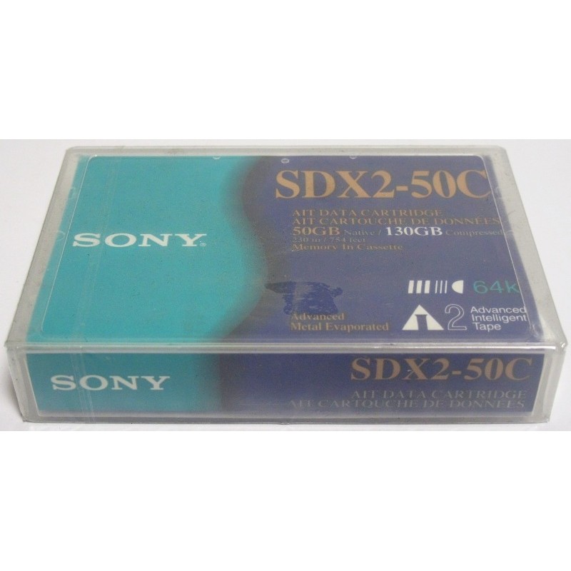 SONY SDX2-50C AIT DATA CARTRIDGE 8MM 50/100GB