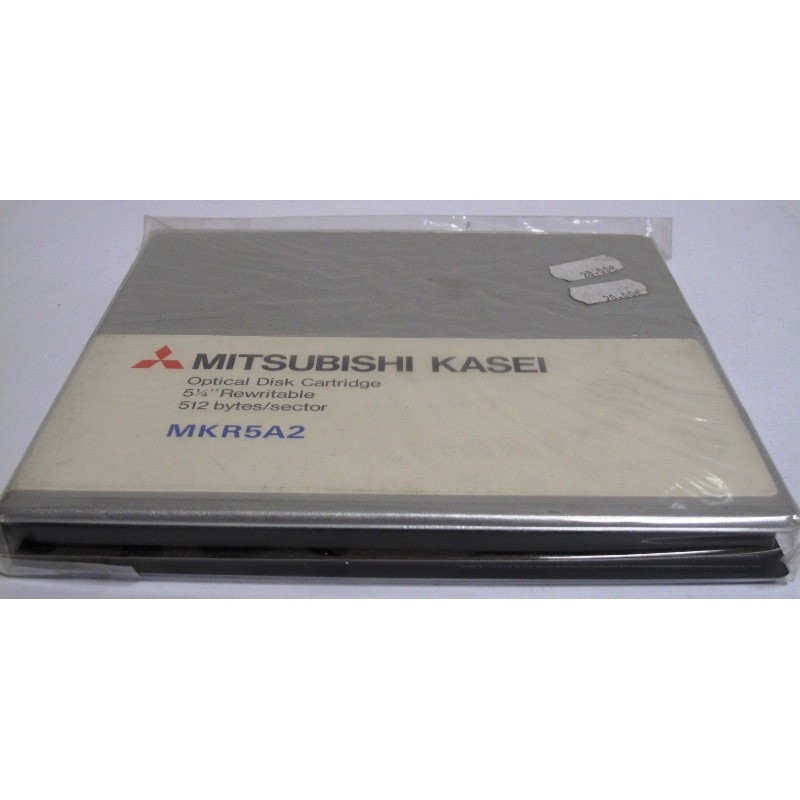 MITSUBISHI KASEI Optical Disk Cartridge 51/4\" Rewritable