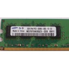 Mémoire Samsung M378T5663QZ3 2Gb DDR2 PC2-5300U