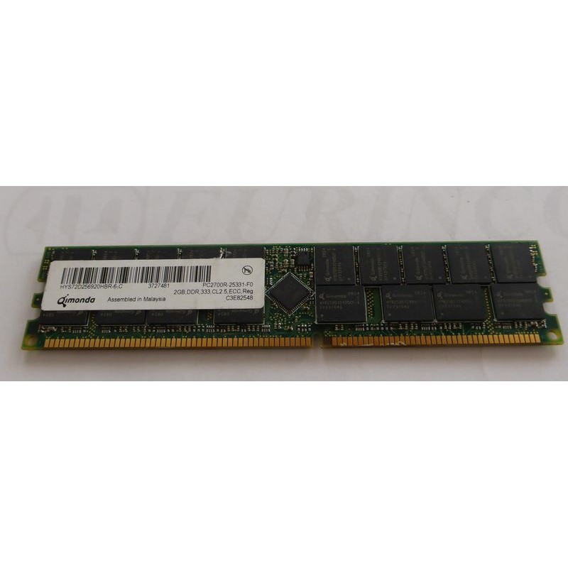 Qimonda HYS72D256920HBR-6-C 2Gb DDR PC2700 ECC