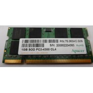 Apacer 75.063AC.G09 1Gb SODIMM DDR2 PC2-4300