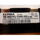 Elpida EBE11FD8AGFD-6E-E 1Gb DDR2 PC2-5300F ECC