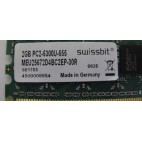 Swissbit MEU25672D4BC2EP-30R 2Gb DDR2 PC2-5300U ECC