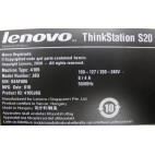Lenovo ThinkStation S20 Xeon W3550 3.07GHz 