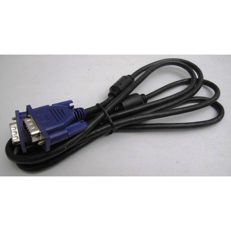 Câble VGA to VGA 15 pin DB15 Mâle-Mâle 1m50
