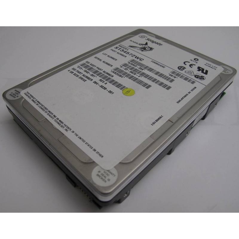 Disque 4.5GB 7.2K UW 80pin SCA SCSI SGI 064-0039-001 SGI ASSY 013-1840-001 Seagate Barracuda ST34572WC 9J6003-059 sans caddy