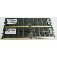 Mémoire Kingston Kit de 2x4Gb DDR2-667 PC2-5300 ECC