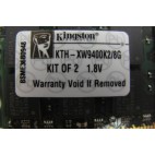 Mémoire Kingston Kit de 2x4Gb DDR2-667 PC2-5300 ECC