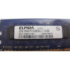 Mémoire Elpida 2Go PC3-8500U NON ECC