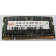 Mémoire HYNIX 1Gb DDR2 667MHz PC Portable