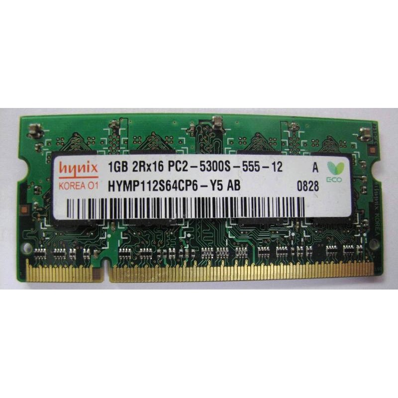 Mémoire HYNIX 1Gb DDR2 667MHz PC Portable