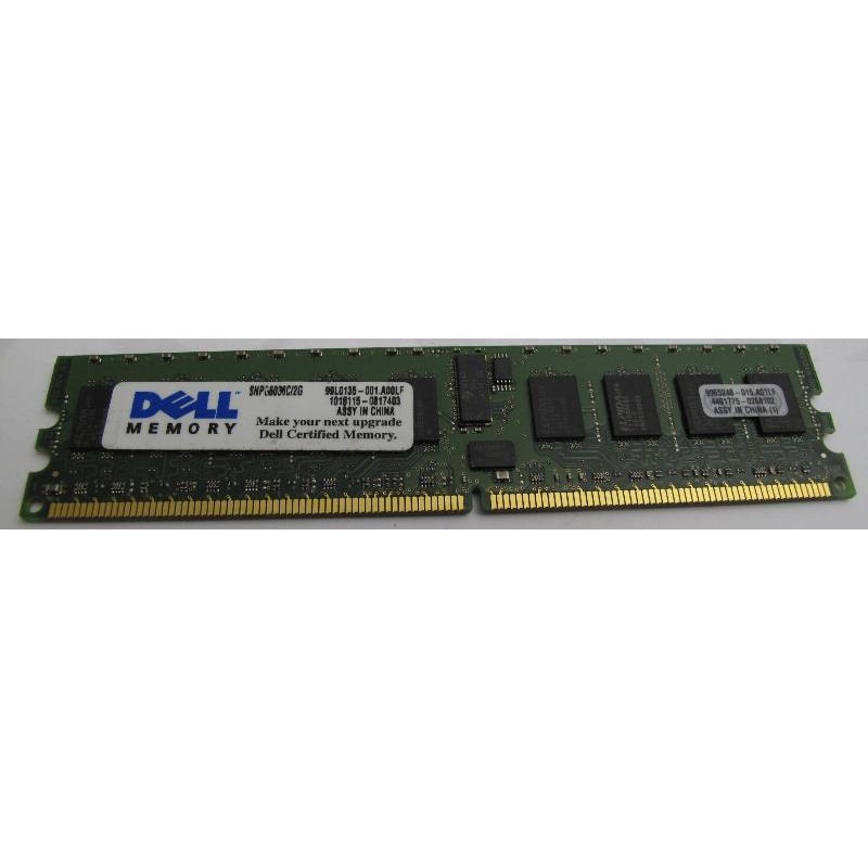 Mémoire Dell 99L0135-001 2Gb PC2-3200R DDR2 ECC