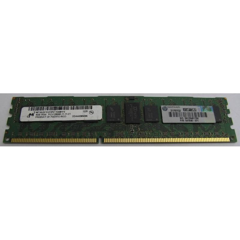 m2MOIRE mICRON MT18KSF1G72PDZ-1G6E1FF 8Gb PC3L-12800R DDR3 ECC