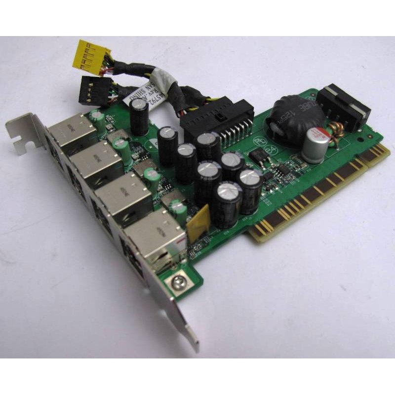 HP Powered USB 4 Port PCI Expansion Card for Rp5700