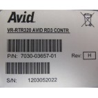 Avid 7030-03657-01 VR-RTR320 Rd3 SCSI Controller Card