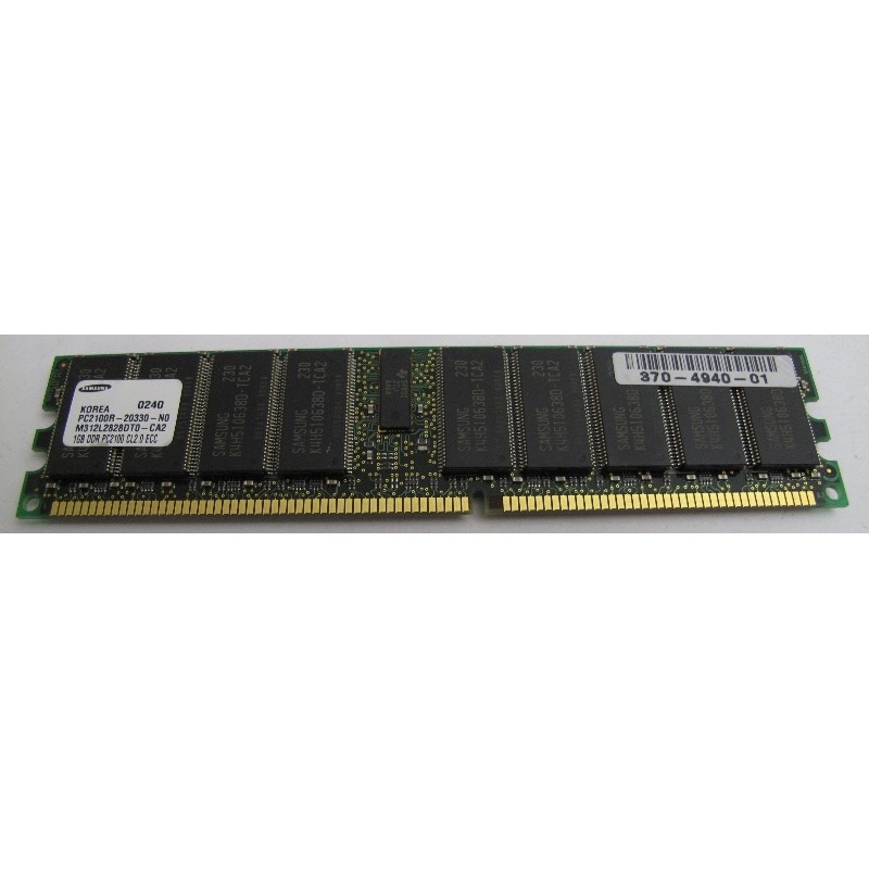 Sun X7404A 2GB (2x 1Gb) Memory Kit 370-4940 ECC