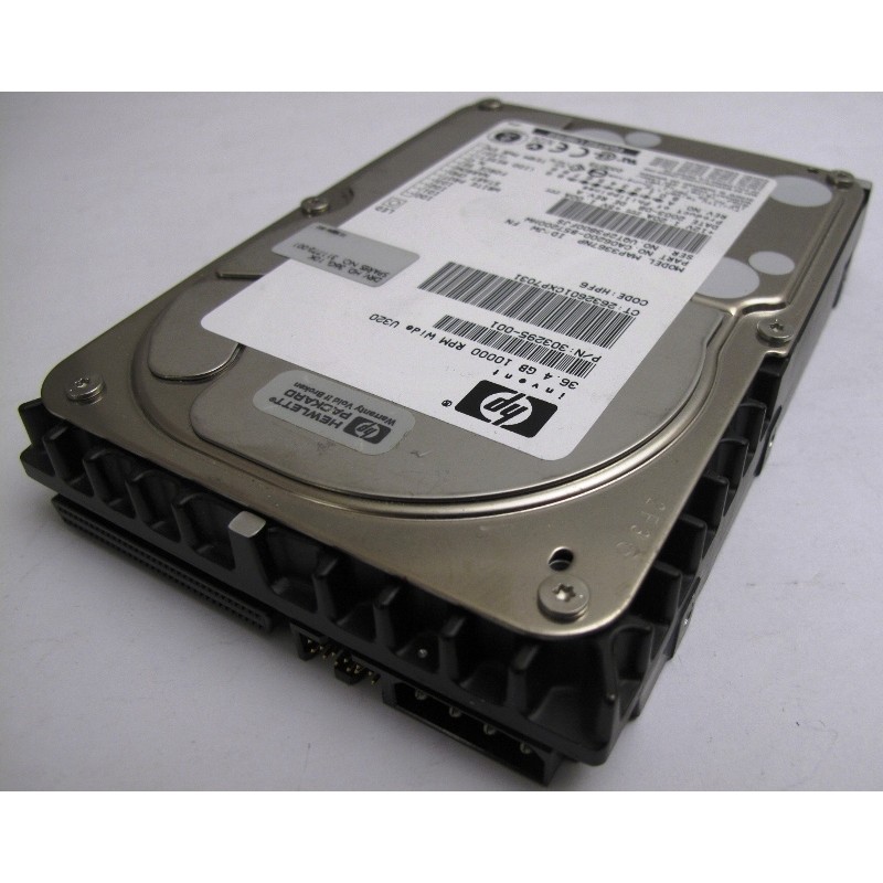 DISQUE 36.4Gb 10K SCSI 3.5" 68Pin HP 303295-001 SP 311772-001 model MAP3367NP
