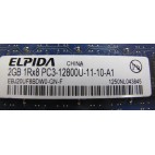 Elpida EBJ20UF8BDW0-GN-F 2Gb PC3-12800U Non ECC