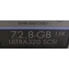 Disque HP 321499-005 72.8GB 15K U320 SCSI 3.5"