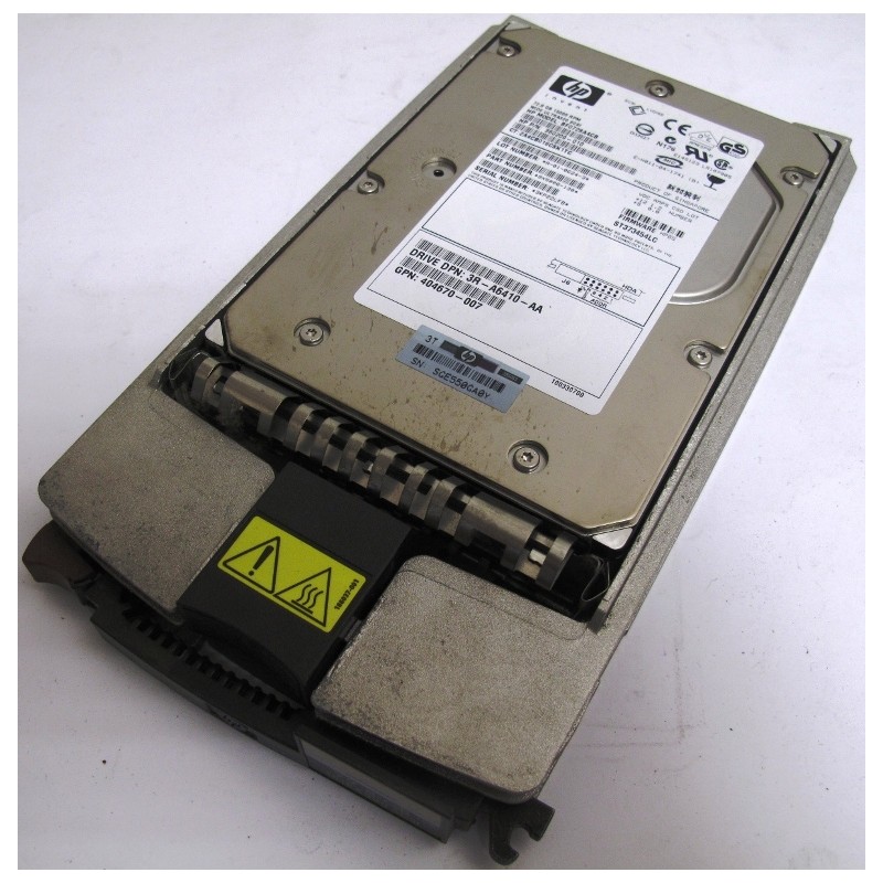 Disque 72Go 3.5" SCSI 15K